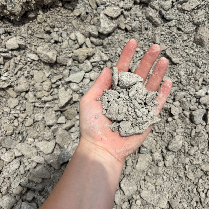 610 crushed limestone road base for roads and driveways